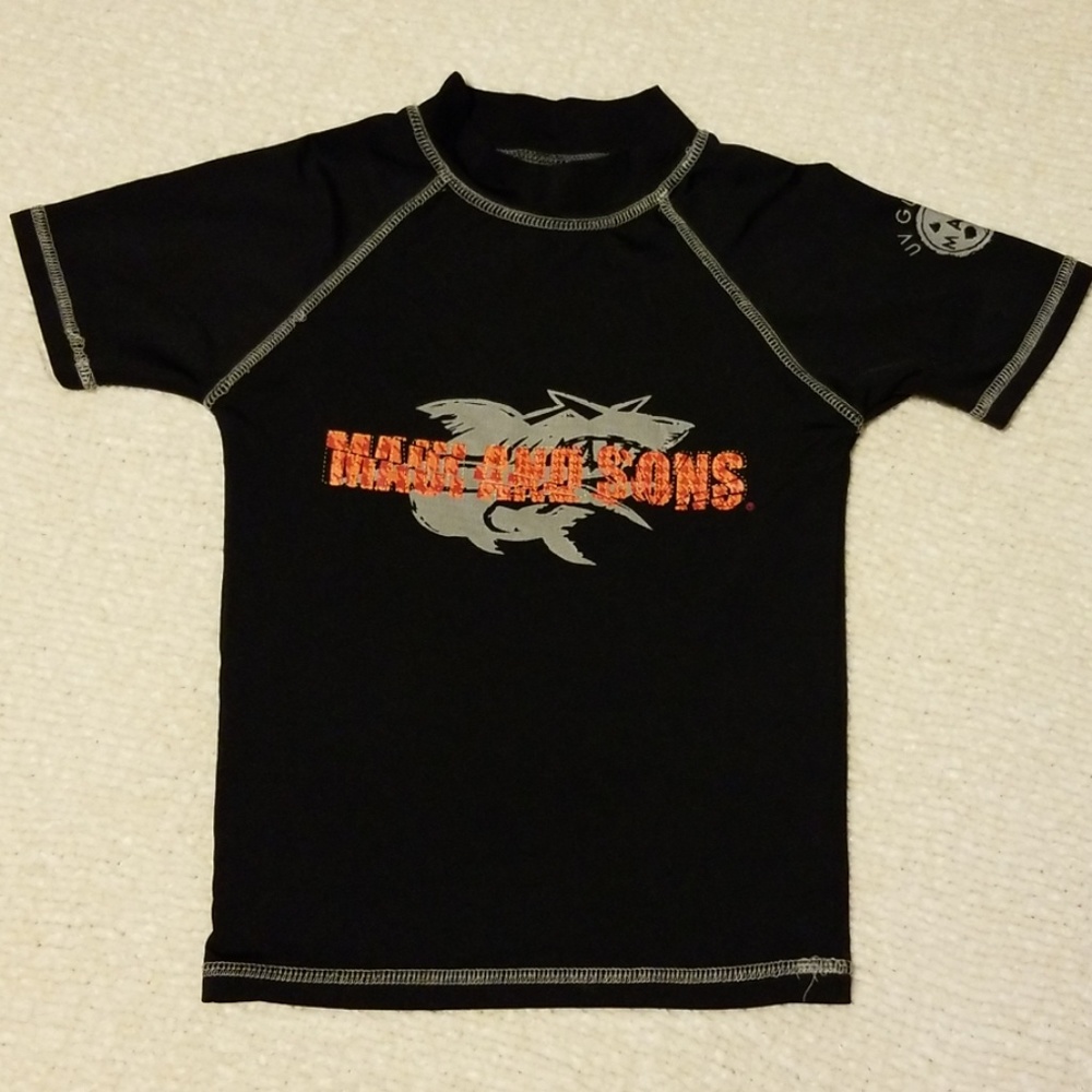Maui & Sons boys Rash guard size Small Zaza